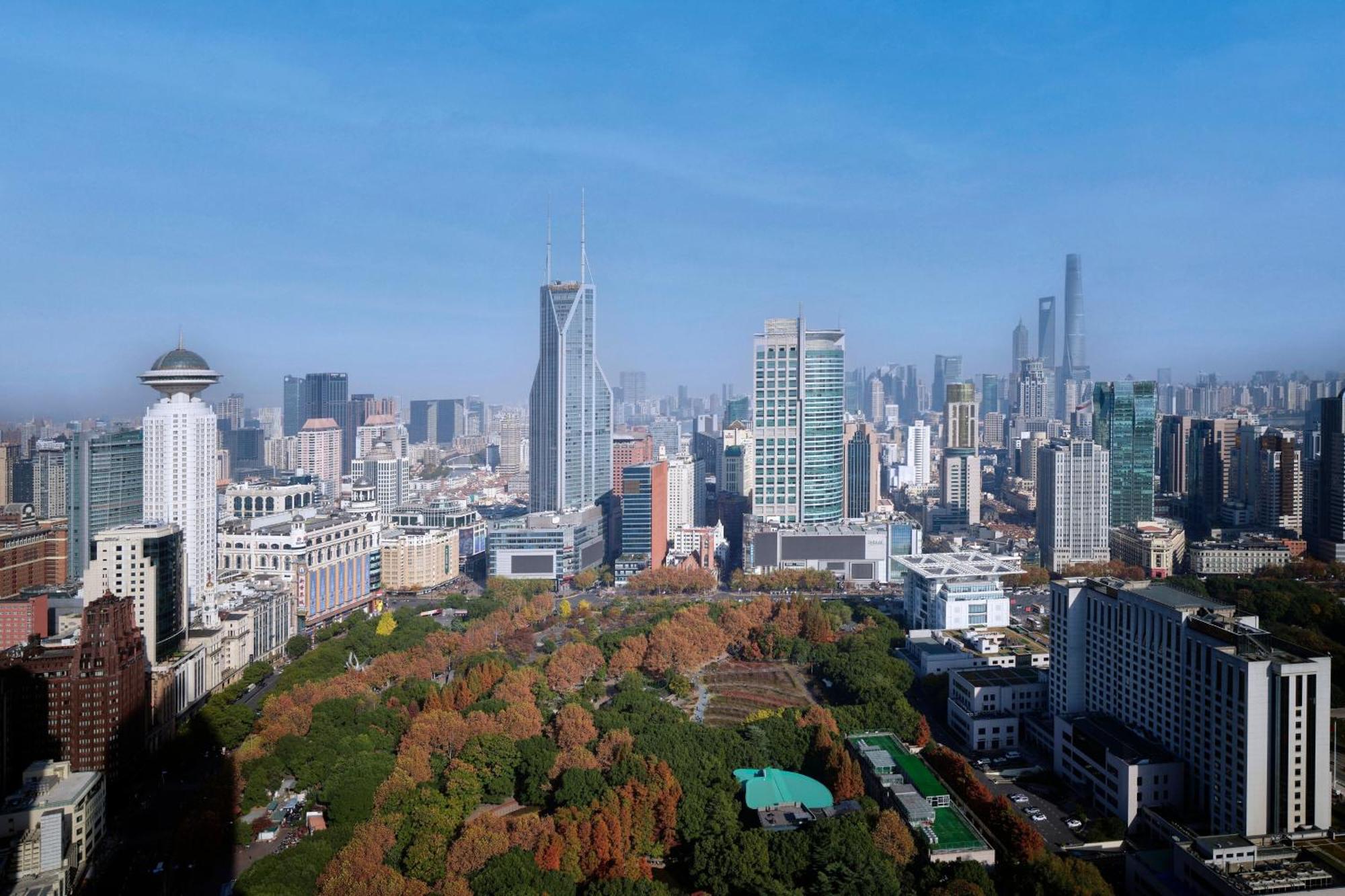 Jw Marriott Shanghai At Tomorrow Square Xangai Exterior foto