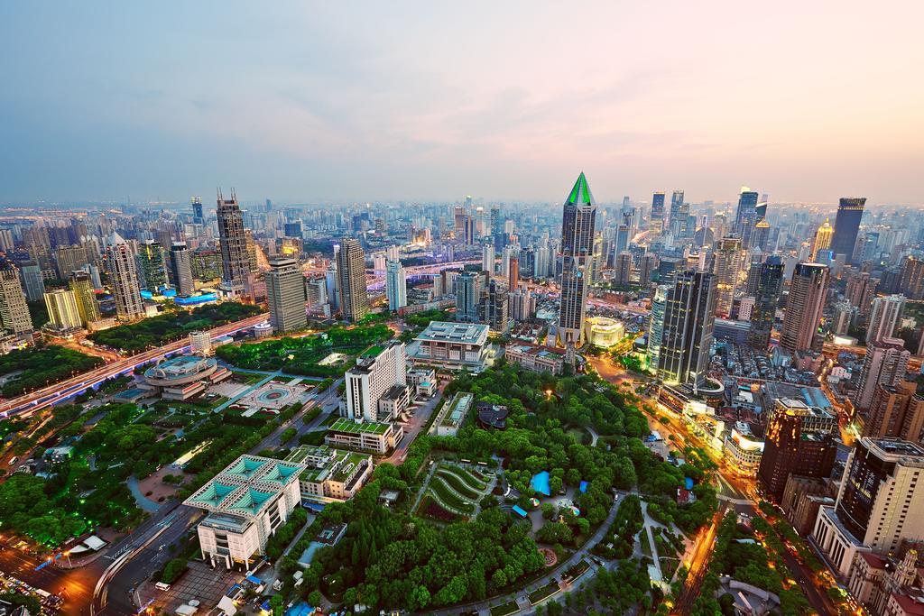 Jw Marriott Shanghai At Tomorrow Square Xangai Horizonte foto